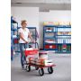 Platformsvogn 300 kg 8" hjul
