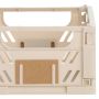 Foldbar opbevaringskasse natural 17x12,5x7 cm 2 stk.