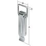 Vormann lukkebeslag 110x37mm galv. stål
