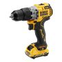 Dewalt slagboremaskine DCD706 12V XR TSTAK m/batterier & lader