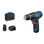 Bosch slagboremaskine GSB 12V-15 m/batteri & lader