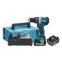 Makita slagboremaskine DHP484RTJ 5,0Ah m/batteri & lader