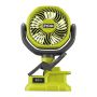 Ryobi akku ventilator RCF18-0 One+ 18V u/batteri & lader