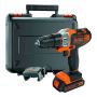 Black & Decker bore-/skruemaskine 18V Multievo