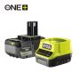 Ryobi startsæt RC18120-150X One+ 18V Li-Ion 5,0Ah m/batteri og lader