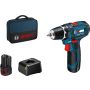 Bosch Professional akkuskruetrækker GSR 12V-15 m/taske, batter & lader