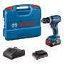 Bosch Professional akku slagboremaskine GSB 18V-45 18V m/batteri & lader