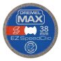 Dremel skæreskiver metal Max EZ SpeedClic 38 mm