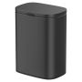 Vægmonteret affaldsspand mat sort 5l 