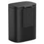 Vægmonteret affaldsspand mat sort 5l 
