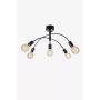 Markslöjd loftlampe Cygnus sort 5xE27 70x35 cm