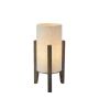 Markslöjd Euca bordlampe Ø34 cm brun/beige