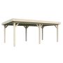 Palmako pavillon Lenna ubehandlet 16,6 m²