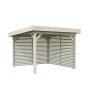 Palmako pavillon Lenna Connect 302 ubehandlet 8,3 m²