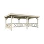 Palmako pavillon Lenna Connect 307 ubehandlet 16,6 m²
