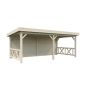 Palmako pavillon Lenna Connect 308 ubehandlet 16,6 m²