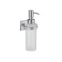 Smedbo sæbedispenser glas/krom 200 ml
