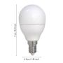 Eglo LED pære E14 3000K 7,5W dæmpbar