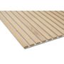 By Venø akustikpanel lys eg ubehandlet grå filt 1198x600x20 mm 