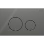 Geberit betjeningsplade Sigma40 rund lava