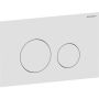 Geberit betjeningsplade Sigma40 rund mat hvid