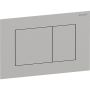 Geberit betjeningsplade Sigma40 square børstet stål