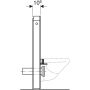 Geberit Monolith cisternemodul t/væghængt toilet hvid/børstet alu