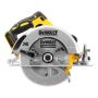 DeWalt rundsav 18V XR kulløs Ø184mm u/batteri & lader