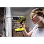 Ryobi slagbore-/skruemaskine RPD18X-0 One+ HP u/batteri & lader