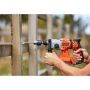 Black & Decker borehammer 18V SDS-Plus m/kitbox uden batteri