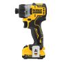 DeWalt boremaskine DCF601 12V m/sekskant TSTAK m/batterier & lader