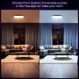 Phillips Hue loftlampe LED Aurelle White Ambience hvid 60x60 cm 55 W