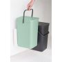Brabantia affaldsspande t. indbygning/køkkenskab 2x16liter