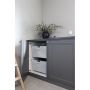 Elfa Lumi glideliste 2 stk. hvid 550mm