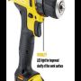 Dewalt bore-/skruemaskine XR kompakt 12V m/batteri og lader 2x2Ah