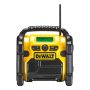 Dewalt FM/AM radio XR Li-Ion 18V u/batteri & lader