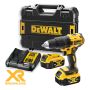 DeWalt akku bore-/skruemaskine 18V XR inkl. 2x4 Ah-batterier