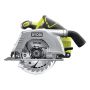 Ryobi rundsav R18CS-0 One+ 18V u/batteri & lader