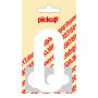 Pickup Nobel bogstav O 90mm hvid