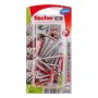 Fischer rawplugs Duopower 6x30 mm 12 stk. m/ skruer