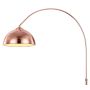 Gulvlampe Newcastle kobber 196 cm - Globo