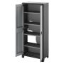 Regalux skab plast Space Line 182 cm