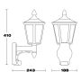 Sensorlampe udendørs L15 sort - Steinel
