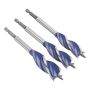 Irwin træ-spiralbor Blue Groove 3 stk 20-25 mm