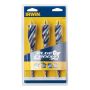 Irwin træ-spiralbor Blue Groove 3 stk 20-25 mm