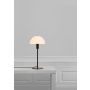 Nordlux bordlampe Ellen sort/opal E14 Ø20 cm