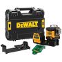 DeWalt akku krydslinjelaser XR DCE089NG18-XJ solo 18V/12V grøn u/batteri & lader 