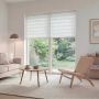 Debel rullegardin Touch Duo off white 100x175 cm