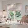 Debel rullegardin Touch Duo creme 120x175 cm