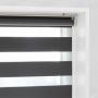 Debel rullegardin Touch Duo antracit 120x175 cm